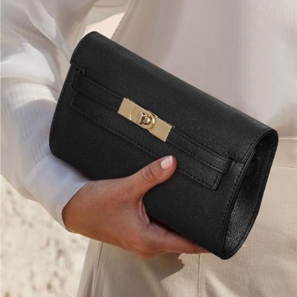 Elegant Black Clutch Bag